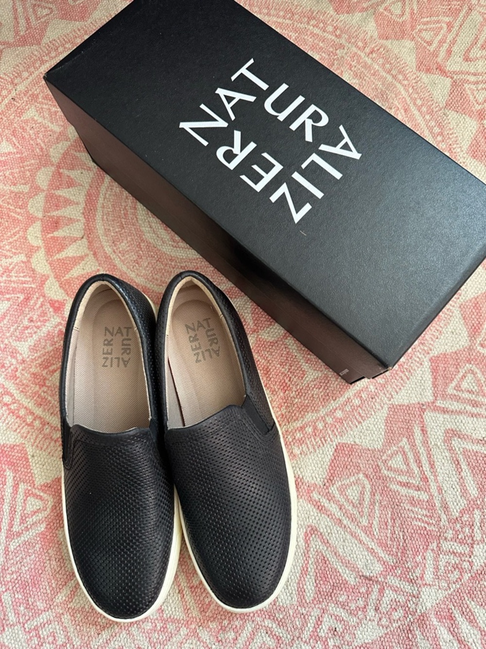 Naturalizer Black Slip-On Sneaker - Picture 2 of 5